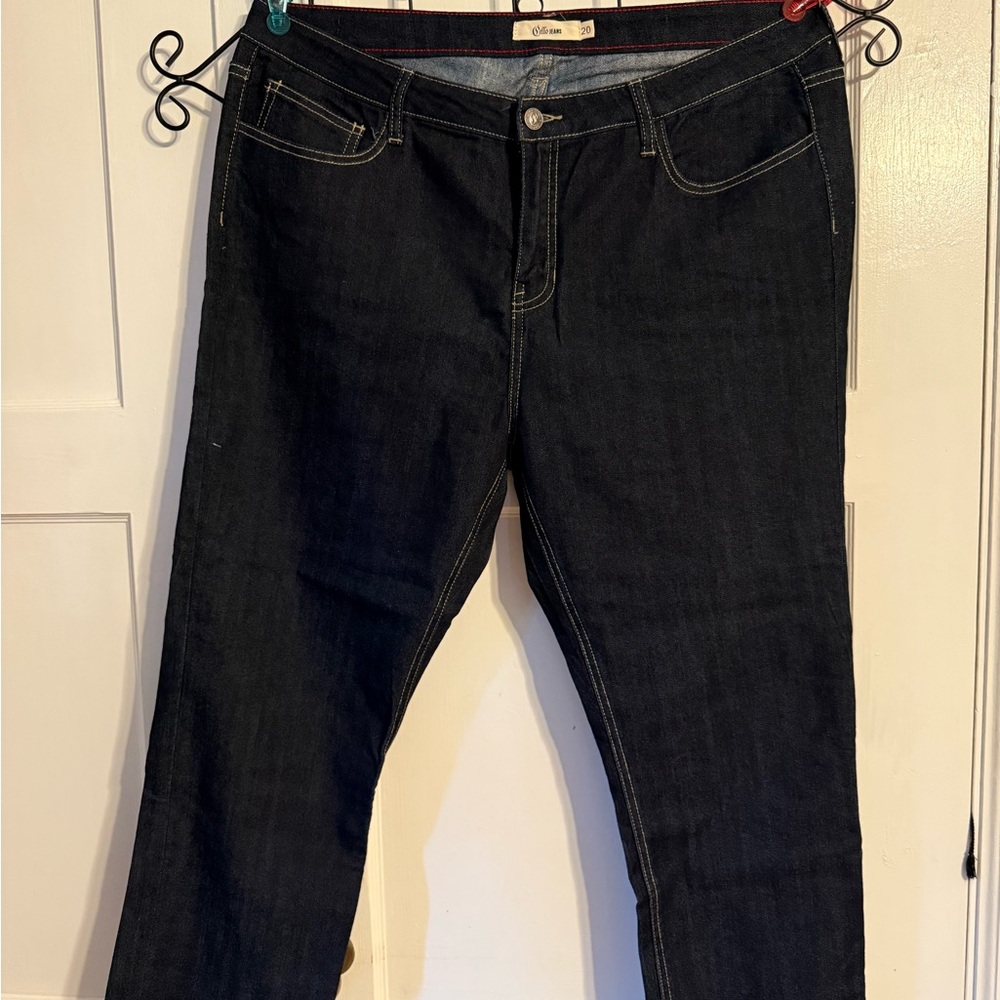 Cello Women's Straight Leg Jeans - Deep Indigo
